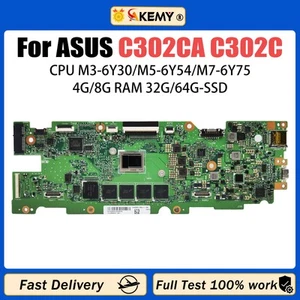 For ASUS Chromebook Flip C302C C302CA Laptop Motherboard Mainboard With CPU - Afbeelding 1 van 6