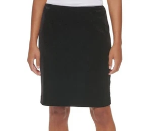 Calvin Klein Women's Velvet Pencil Skirt Size 2 RT $79.0 - Picture 1 of 1