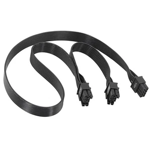 Alimentation VGA 8 broches mâle vers double PCIe 8 (6+2) mâle PCIE GPU-St8134 - Photo 1/6
