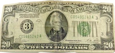 Redeemable in Gold Federal Reserve Note - Image 1 of 2