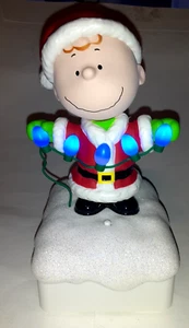 Hallmark 2015 Charlie Brown Wireless Christmas Light Show Peanuts - Picture 1 of 4