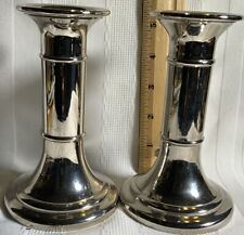 DANISH Modernism ORSKOV PAIR of CANDLESTICK CANDLE HOLDERS - MADE IN THAILAND