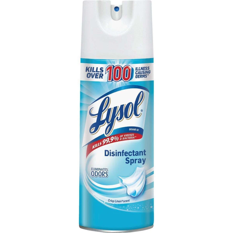 Lysol Disinfectant Spray, Crisp Linen - 12 oz