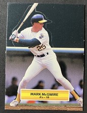 1989 Donruss All-Stars - Pop-Ups #NNO Mark McGwire Oakland Athletics Baseball