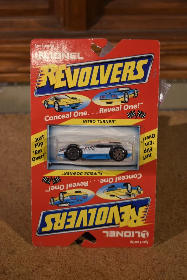 1989 Lionel REVOLVERS Diecast Nitro Turner Flipside Downer MOC/NEW - Image 1 of 4