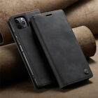 For iPhone 15 Pro Max 15 Plus CaseMe Magnetic Flip Wallet Leather Cover Case