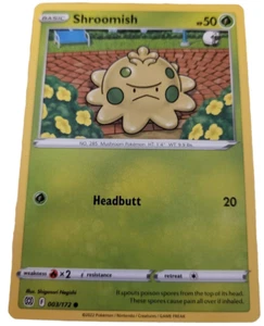 Carta Pokémon común Shroomish 003/172 Brilliant Stars TCG (V - Imagen 1 de 2