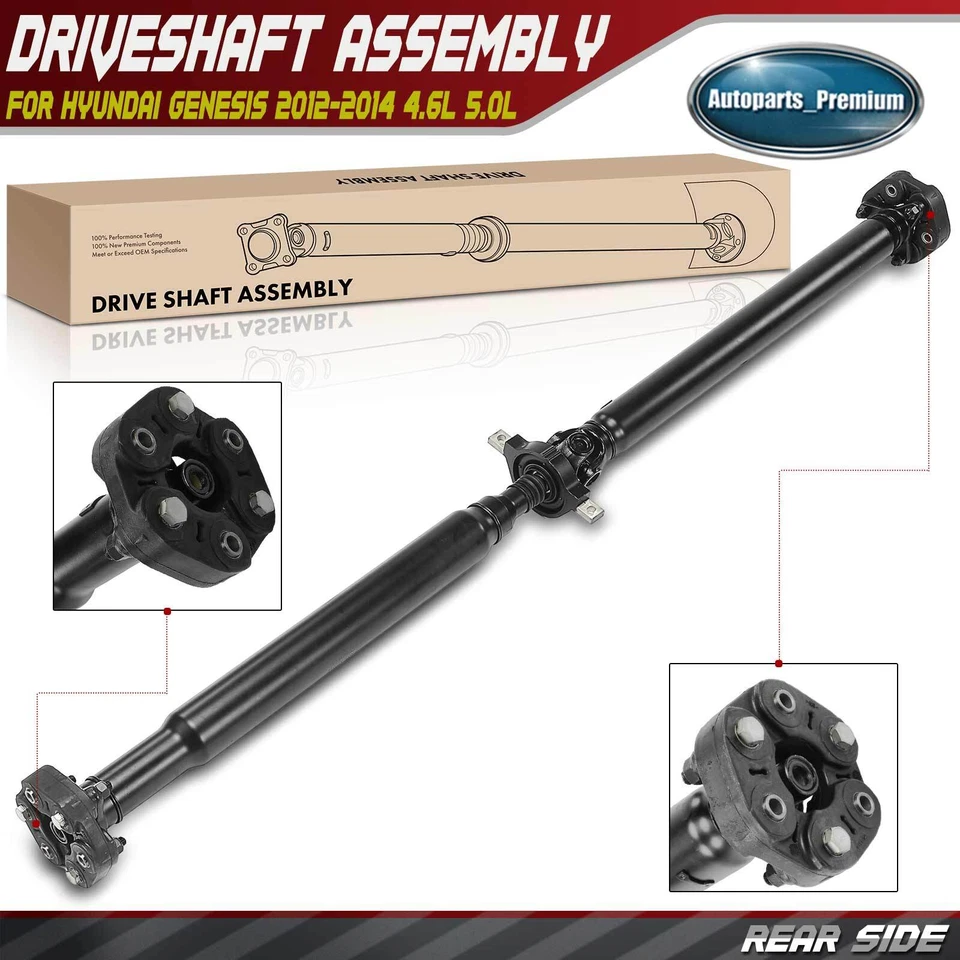 Conjunto de eje de transmisión trasero para Hyundai Genesis 2012-2014 4,6 L 5,0 L tracción trasera Foto 1 de 4