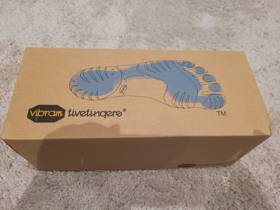 Vibram Fivefingers Shoes Womens Size 6.5 US 37 EU Black Grey Rose! - Image 1 of 4