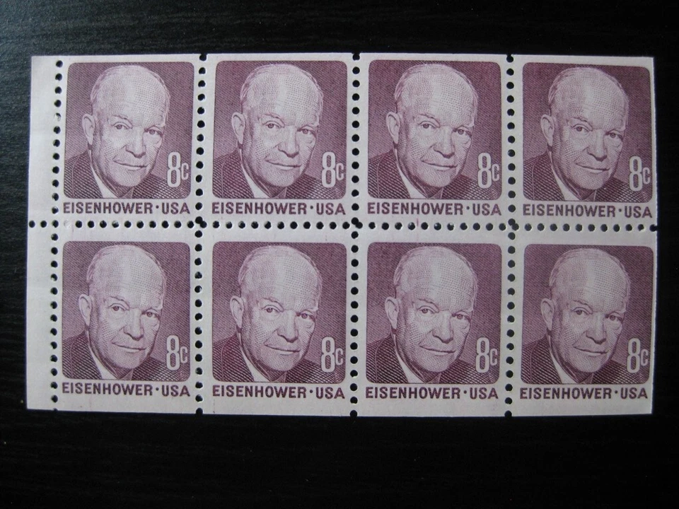 UNITED STATES Sc# 1395a mint MNH Booklet Pane of 8 Stamps! - Image 1 of 1