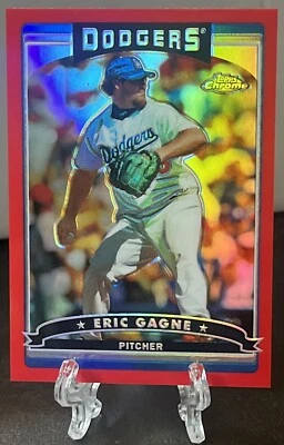 Topps 2006 cromo/90 rojo refractor #34 - Eric Gagne Dodgers Foto 1 de 4