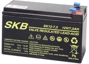 BATTERIA AL PIOMBO PER ALLARME E UPS RICARICABILE SKB 12V 7,2 AH - Foto 1 di 1