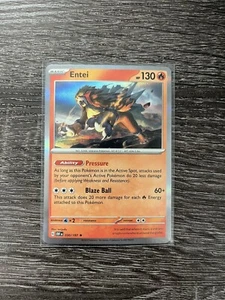 Pokemon TCG Obsidian Flames Entei 030/197 - Near Mint - Holo (FAST SHIPPING) - Picture 1 of 10