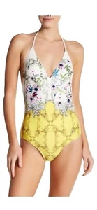 Ted Baker Passion Flower Secret Silhouette Swimsuit Size Small RP$149 New W Tags - Picture 1 of 2