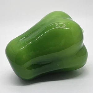 Vidrio de pimiento estilo Murano fruta vidrio soplado a mano arte - Imagen 1 de 5