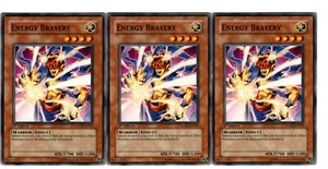 Yugioh - 3X Energy Bravery - Common - 1st Edition - SOVR-EN033 - Near Mint - Picture 1 of 1