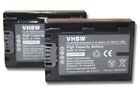 2X Batteria Per Sony Dcr-Sr77e Dcr-Sx30 Dcr-Sr75(E) Dcr-Sr77 Dcr-Sx30e 500Mah