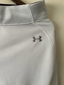 Women’s Under Armour White Baseball Shorts Size L - Picture 1 of 13