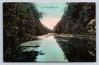 Vintage Postcard Old Canal Muncy Pennsylvania Handtinted F21