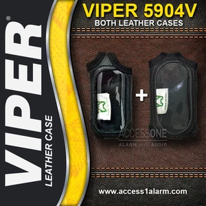 Viper 5904V Protective LEATHER REMOTE CONTROL CASES For Both Remotes 7654V 7944V - Picture 1 of 5