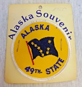 Toppa Vintage Alaska 49° Stato - Foto 1 di 3