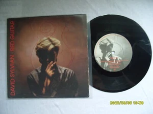 DAVID SYLVIAN RED GUITAR VIRGIN RECORDS UK 7" VINYL SINGLE in PICTURE SLEEVE - Picture 1 of 2