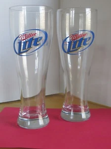 Miller Lite Game On! Fenway 20oz. Set Of Two Collectible  Barware Advertising - Picture 1 of 4
