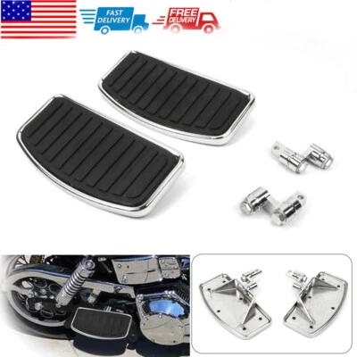 Front Rider Floorboard For Harley Dyna Fat Bob Low Rider Street Bob Super Glide — 第 1/4 张图片