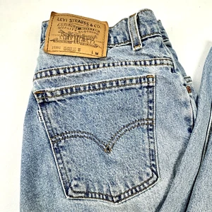 RARE VTG Levis WHITE Tab 15951 Relaxed Fit Tapered Leg Jeans Size 10 951 - Bild 1 von 7