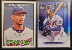2) 2016 Byron Buxton Topps Heritage #50 + - Picture 1 of 2