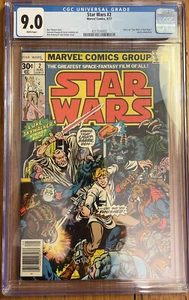 Star Wars 2 CGC 9.0 Sehr guter Zustand/NM mit Seiten ohne Hülle - Bild 1 von 3