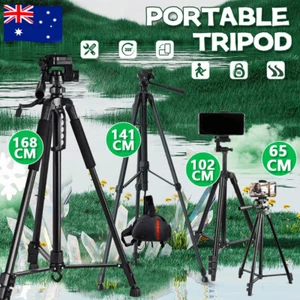 Professional Camera Tripod Stand Mount Remote + Phone Holder for iPhone AU STOCK - Picture 1 of 27