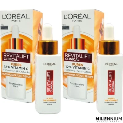 2 x L'ORÉAL PARIS Serum Revitalift Clinical Pures Vitamin C 30 ml - LOreal - Bild 1 von 2