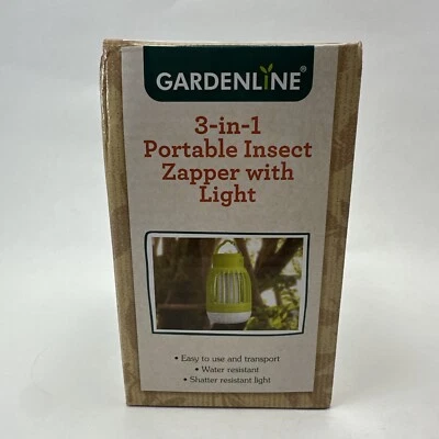 Gardenline 3 In 1 One Portable Zapper And Accent Light UV Light Insect Zapper - Image 1 of 4