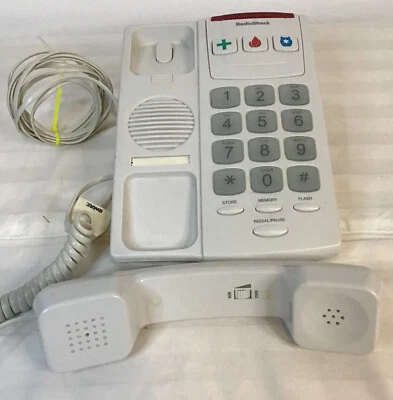 RadioShack Botón Grande con Memoria de Emergencia Teléfono ET-3228 Tienda, Memoria y Flash Foto 1 de 4