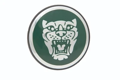JAGUAR GROWLER 1995-2009 ALLOY WHEEL BADGE GREEN/SILVER FAST POSTAGE C2C30080 - Image 1 of 4