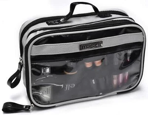 Cosmetic Toiletry Travel Bag - Zippered Pockets will Keep Cosmetics and - Picture 1 of 1