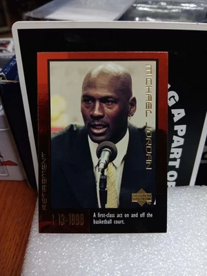 1999 Upper Deck Michael Jordan Career - Michael Jordan #60 - Image 1 of 2