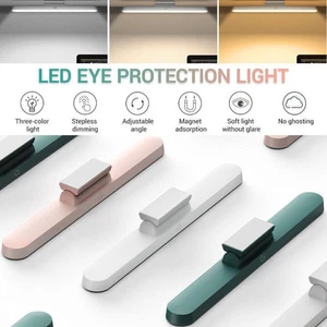 Wireless USB LED Wall Reading Light Stick Bunk Dimmable Contact Headboard Lamp - Picture 1 of 15