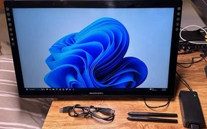 GAOMON PD2200 21.5" Graphics Drawing Tablet Monitor with 2 Pens Used - Afbeelding 1 van 7