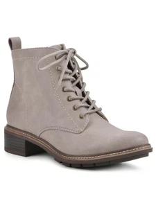 CLIFFS BY WHITE MOUNTAIN Womens Beige Up Pull-Tab Eligible Almond Booties 10 M - Picture 1 of 11
