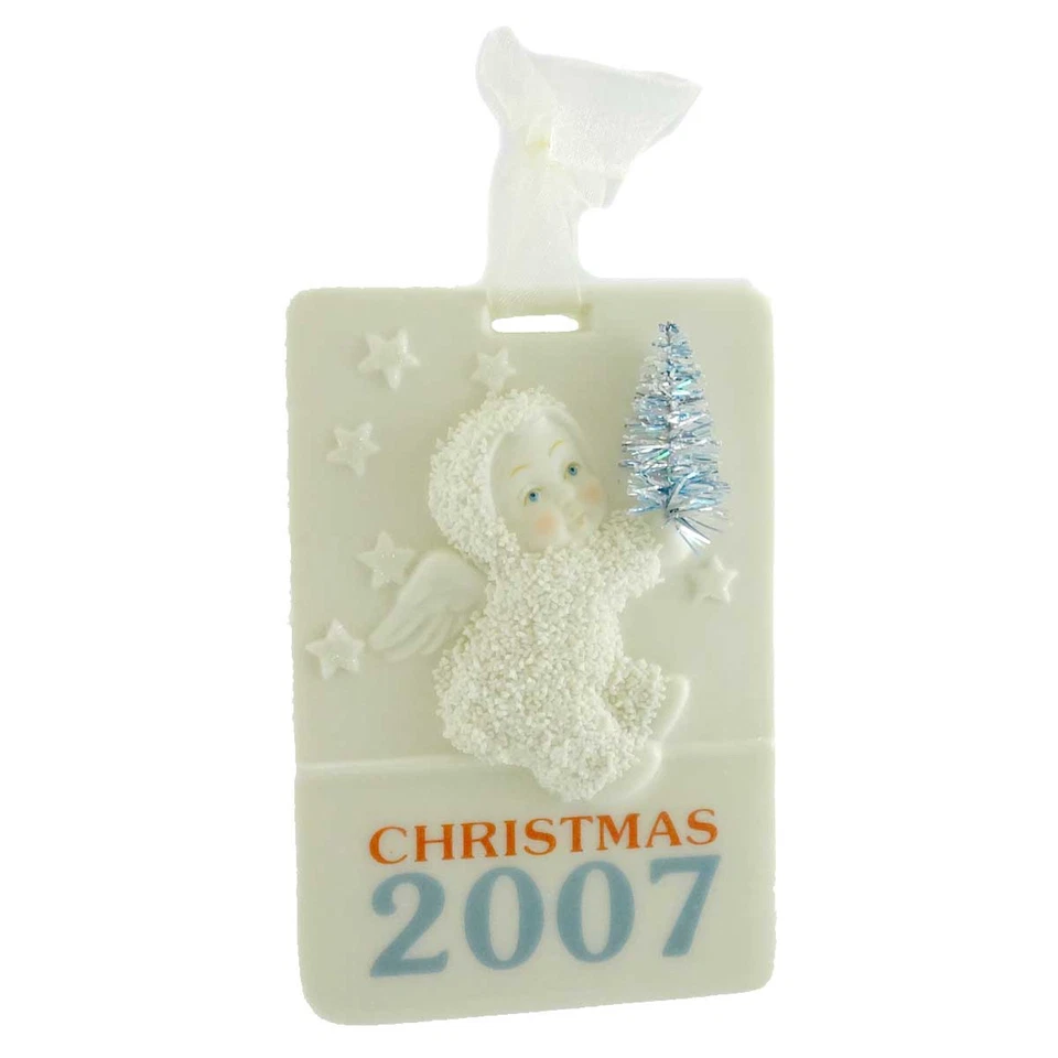 Dept 56 Snowbabies Celebrate 2007 porcelana adorno de Navidad 67924 Foto 1 de 1