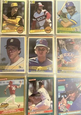 1983-2005 DONRUSS AND LEAF MLB TRADING CARDS- YOU PICK - Image 1 of 4