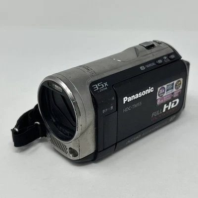 PANASONIC HDC-TM55 CAMCORDER HD w/ Battery For Parts - UNTESTED - As Is - Image 1 of 4