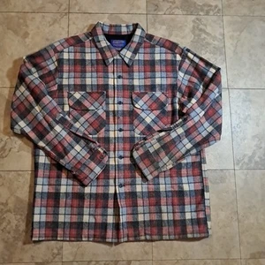 PENDLETON/VANS WOOL BOARD LONG SLEEVE SHIRT LARGE - Picture 1 of 12