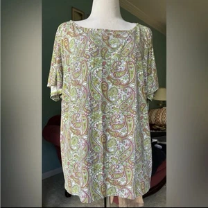 Blusa relajada de cachemira Talbots para mujer - talla XL - EN MUY BUEN ESTADO - mezcla de rayón/spandex - Imagen 1 de 8