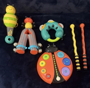 Four Parents Battat Ladybug Xylophone & Bells Toddler Musical Toys - Picture 1 of 3