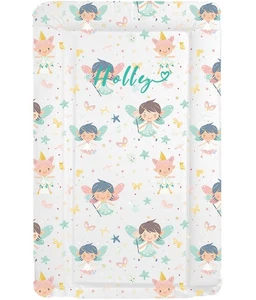 Cambiador de bebé personalizado Twinkle Fairies acolchado, limpiar guardería - Imagen 1 de 1
