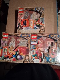 LEGO Harry Potter Hogwarts Classrooms 4721-4723 Complete Sets in Box