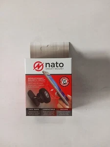 Nato Smart Mount, Hands-Free Magnetic Cell Phone Holder, Universal Car, Adhesive - Picture 1 of 7
